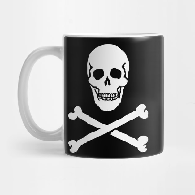 Skull With Crossbones (Pirate Flag / Jolly Roger) by MrFaulbaum